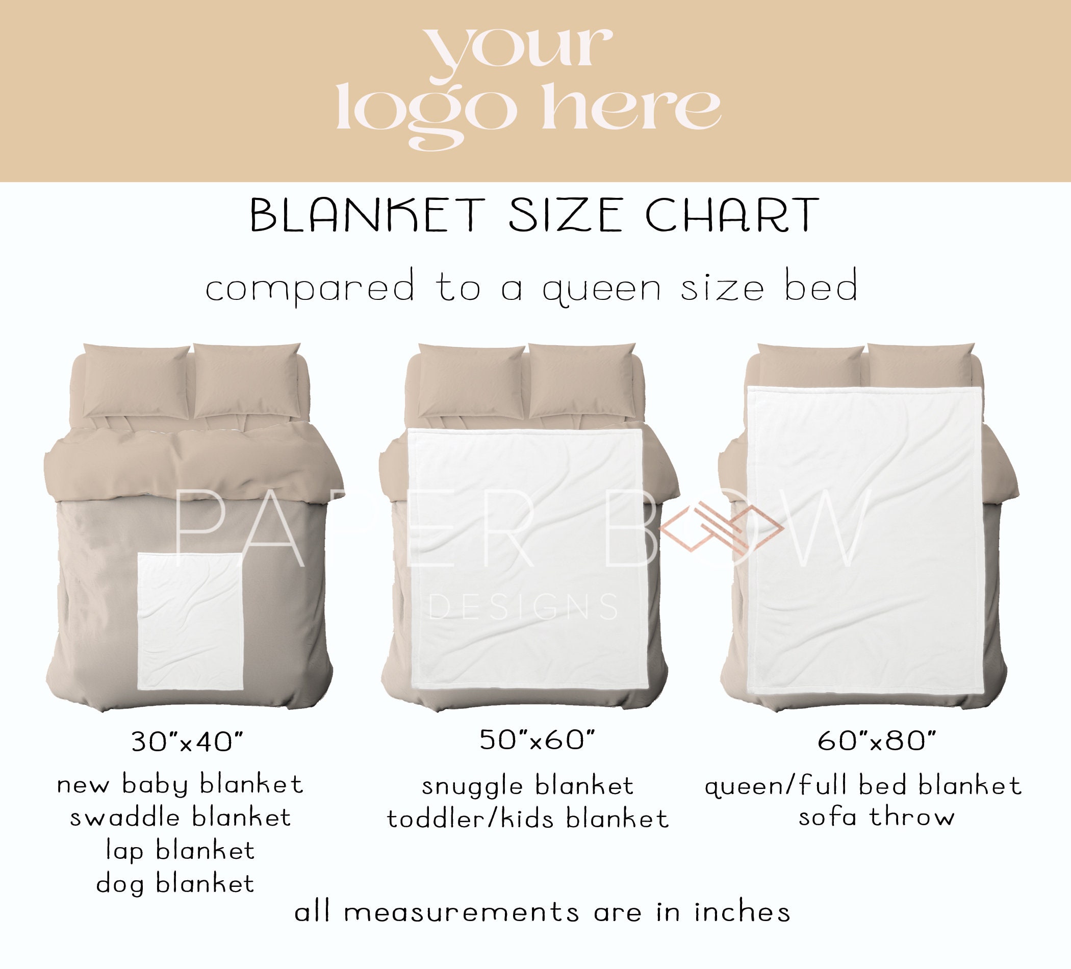 Dog Blanket Size Chart | atelier-yuwa.ciao.jp