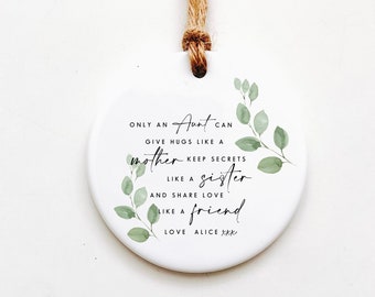 Poeme Pour Tante Etsy Canada