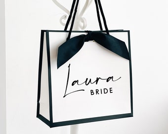 Personalised Gift Bag - Bridesmaid Gift Bags - Gift ideas for Bridesmaids - Bride Gift Ideas -Design Your Own Gift Bag - Wedding Gift  Bags