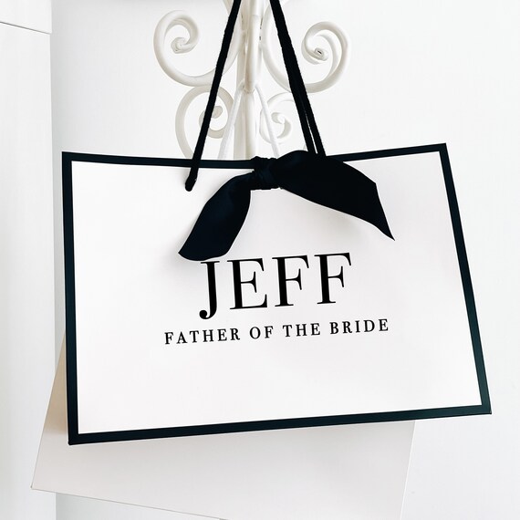 Personalised Gift Bag Groom Gift Bags Usher Gift Bag Best Man Gift
