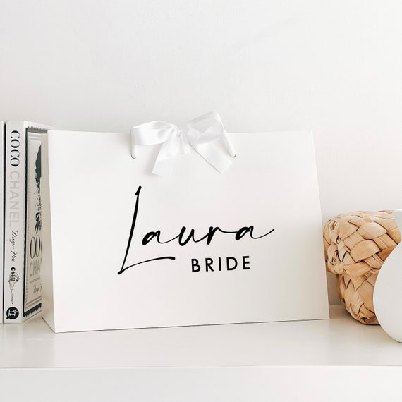 Wedding Party Gift Bags Personalised Gift Bag Bridesmaid Gift Bags Gift ideas for Bridesmaid Gift Bags for Bride Wedding Bags