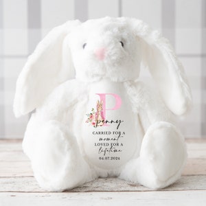 Personalised Baby Loss Bunny, Baby Memorial Keepsake, Baby Loss Keepsake, Pregnancy Loss Keepsake, Angel Baby Memorial, Baby Loss Keepsake