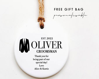 Groomsman Gifts - Thank you for being my Best Man, Usher, Groomsman - Groomsmen Gift Ideas - Groom Party Gifts - Wedding Gifts Keepsakes