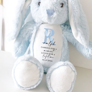 Personalised Baby Loss Bunny, Baby Memorial Keepsake, Baby Loss Keepsake, Pregnancy Loss Keepsake, Angel Baby Memorial, Baby Loss Keepsake