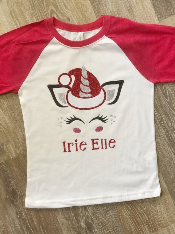 christmas baseball tee