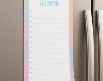 Personalized Magnetic Notepad | 40 pages | Ratoons Premium Notepads