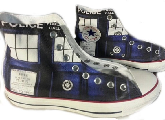 doctor who custom converse