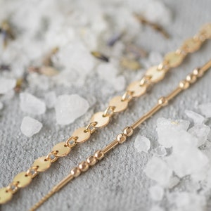 CUSTOM Morse Code Necklace in 14k Gold Fill, 14k Rose Gold Fill or Sterling Silver - Water Proof - Daily Wear Approved image 6