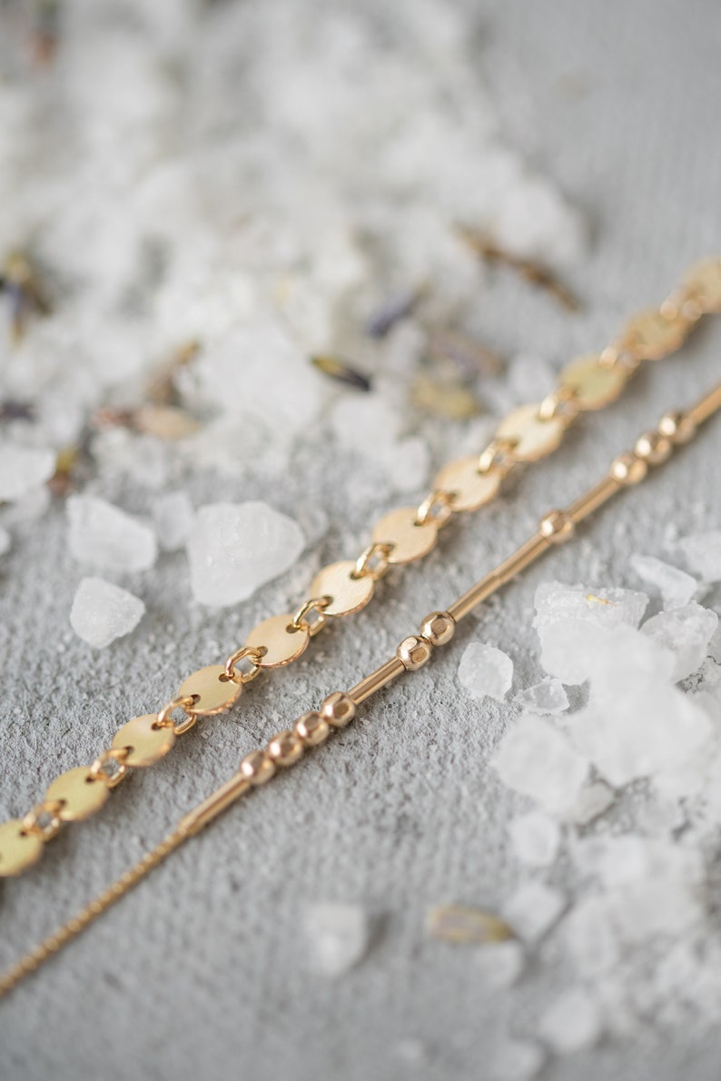 CUSTOM Morse Code Necklace in 14k Gold Fill, 14k Rose Gold Fill or Sterling Silver - Water Proof - Daily Wear Approved image 6