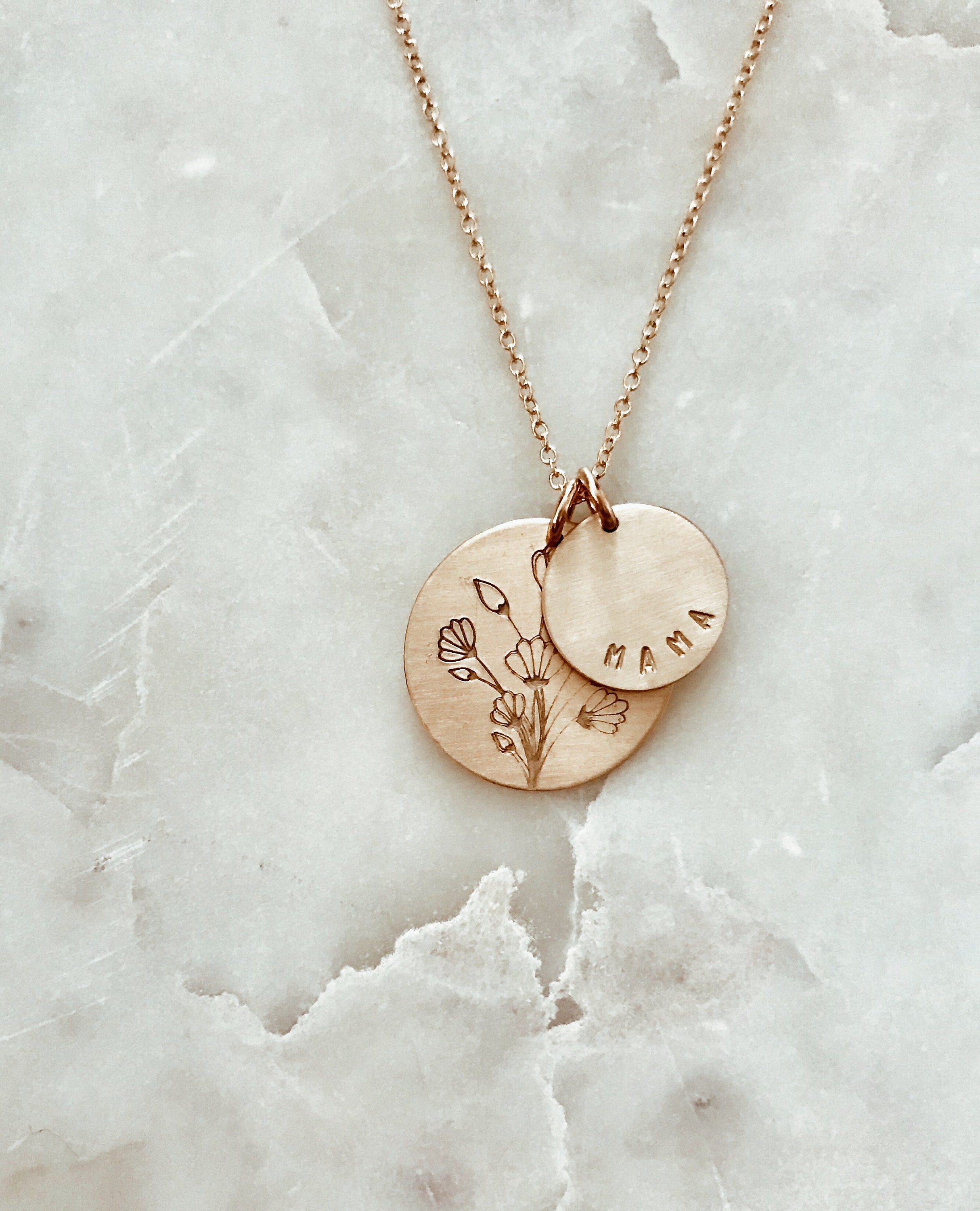 Charm Necklaces - gold fill – Poppy Jewelry Designs