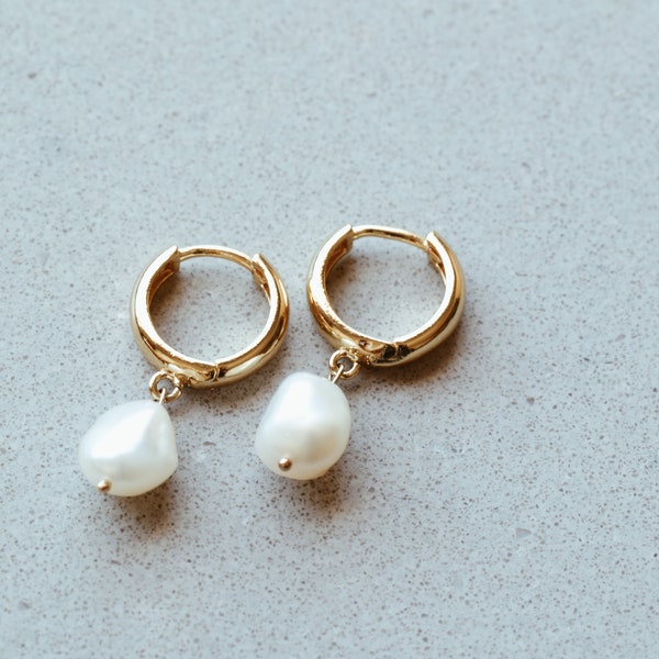 Pegasus Huggie Earring
