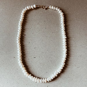 Button Freshwater Pearl Necklace image 6