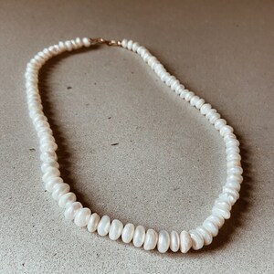 Button Freshwater Pearl Necklace image 5