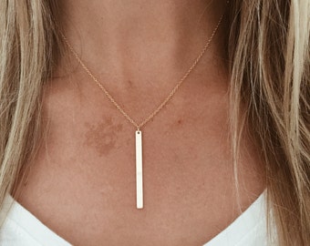 Single Bar in 14/20 Gold-fill or Sterling Silver