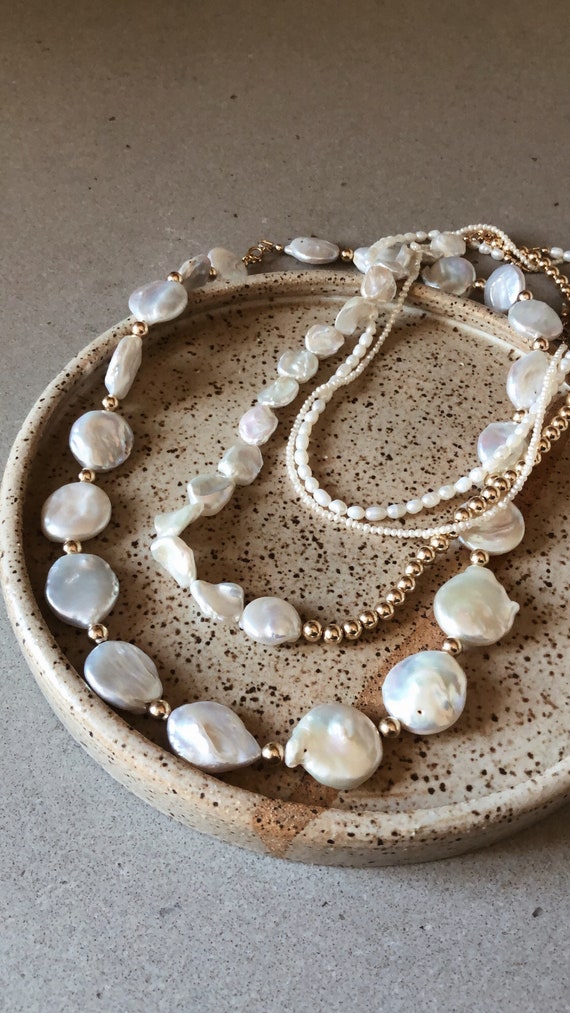Pearl bead shop necklace