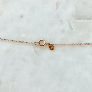 Tiny Cross Necklace in 14/20 Gold-fill, 14/20 Rose Gold-fill or .925 Sterling Silver 14, 15, 16, 17, 18, 19 or 20 Chain image 5