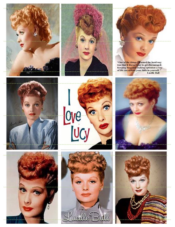 Instant Lucille Ball Pictures Digital Printable I Image 0