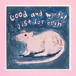Good Rat Archival Print
