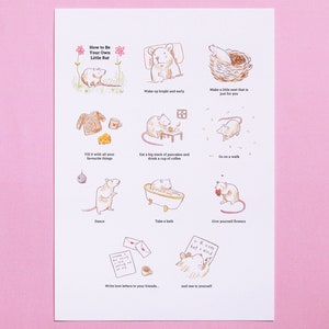 How to Be Your Own Little Rat Print