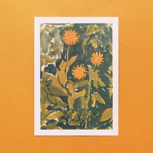 Dandelion Weeds Postcard
