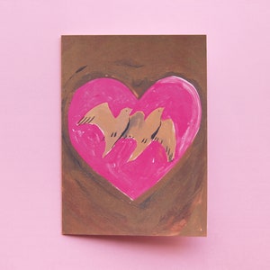 Love Birds Karte