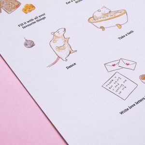 How to Be Your Own Little Rat Print image 2