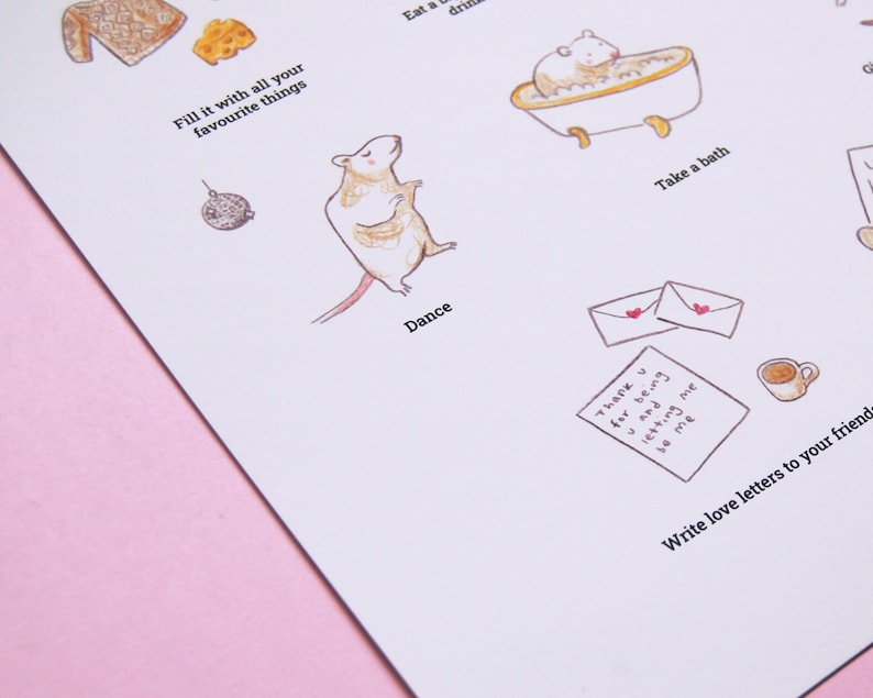 How to Be Your Own Little Rat Print image 2