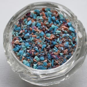 Painted Desert Frit Blend, COE 96, glass supplies for lampwork & glass fusing, craft supplies