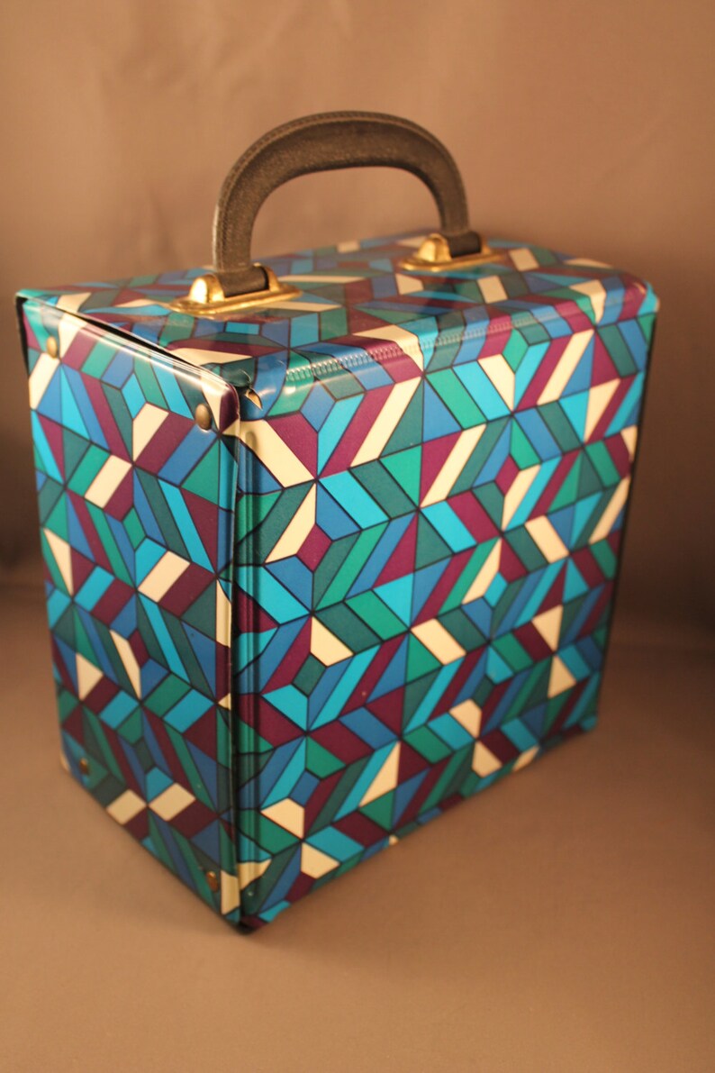 Mod Cassette Tape Storage Carry Case 1970s 1960s 70s 60s Bag Etsy