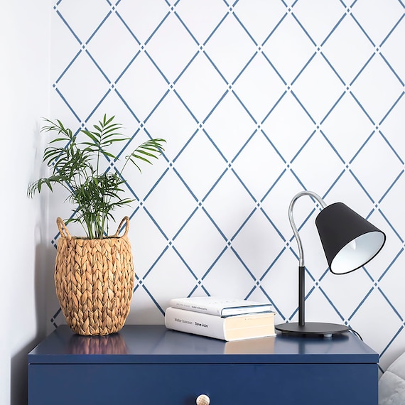 STENCILIT Celestial Wall Stencil 2-Pack - 14.5x27 Inch Large Geometric Pattern, Scandinavian DIY Painting - View #8