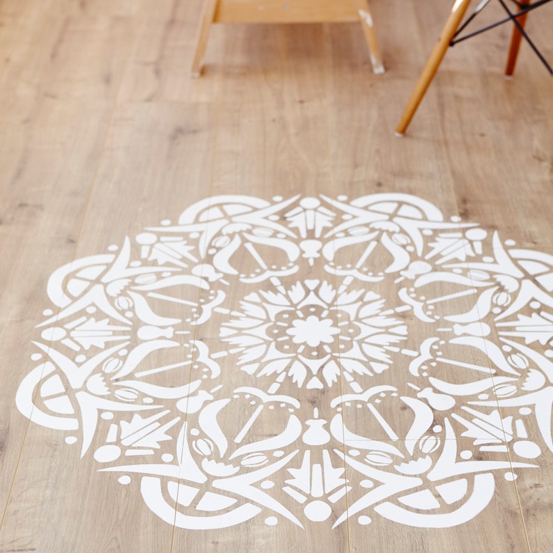 Medallion Stencil Stencils For Walls Mandala Stencils Scandinavian medallion-stencil-stencils-for-walls-mandala-stencils-scandinavian