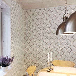 Morocco Large Wall Stencil - Stencils for Walls and Moroccan Stencil ...
