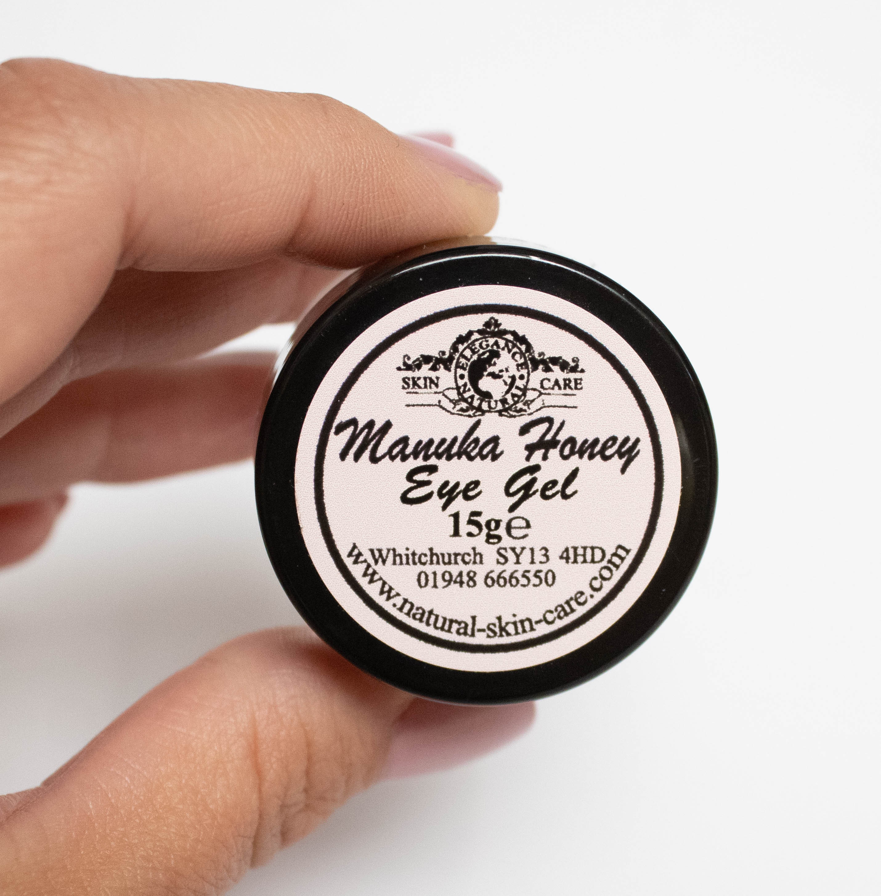 Manuka Honey Soothing Eye Gel. Handmade & packed in the rural British Countryside Active for dull dry eyes