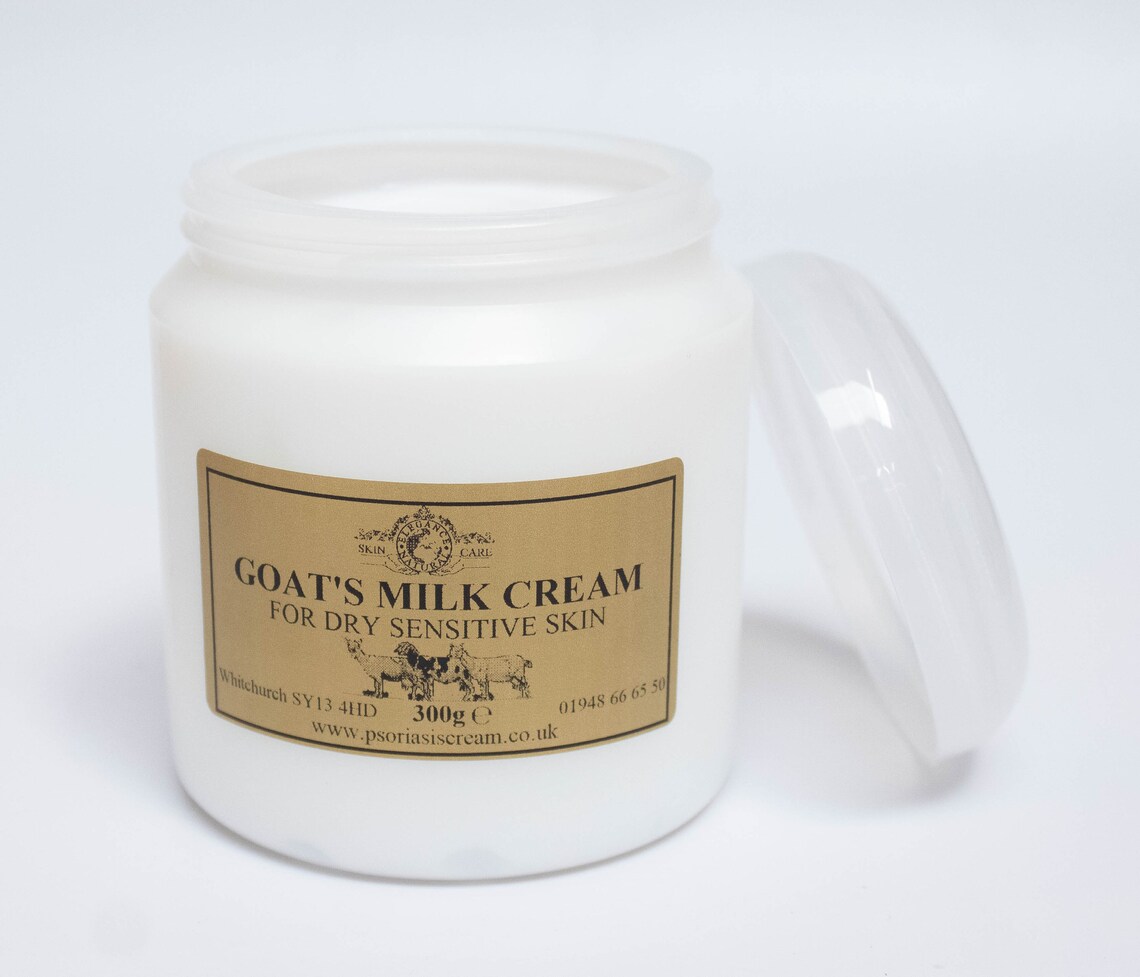 Goats Milk Moisturising Cream 300g dry sensitive skin Eczema Etsy