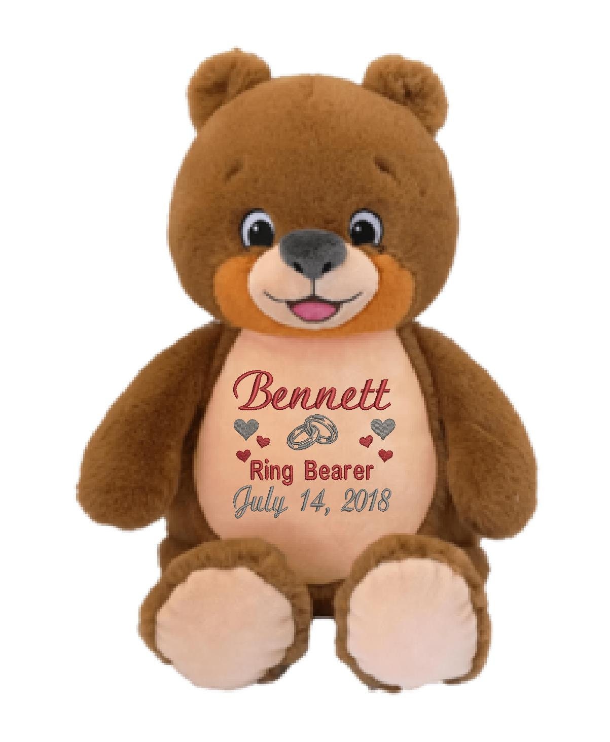 ring bearer stuffed animal