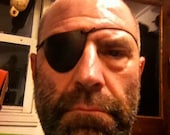 Handmade, Real Leather, Functional Lined Eyepatch 