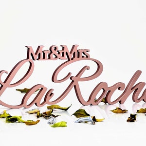 Mr and Mrs Last Name, Mr. and Mrs. Last Name Sign, Mr Mrs Surname, Custom Wedding Sign, Name Family Sign, Personalized Mr. And Mrs