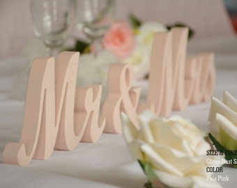 Sweetheart Table Mr And. Mrs Sign and  Mr and Mrs Table Sign, EXPRESS SHIPPING- 2-4 business days