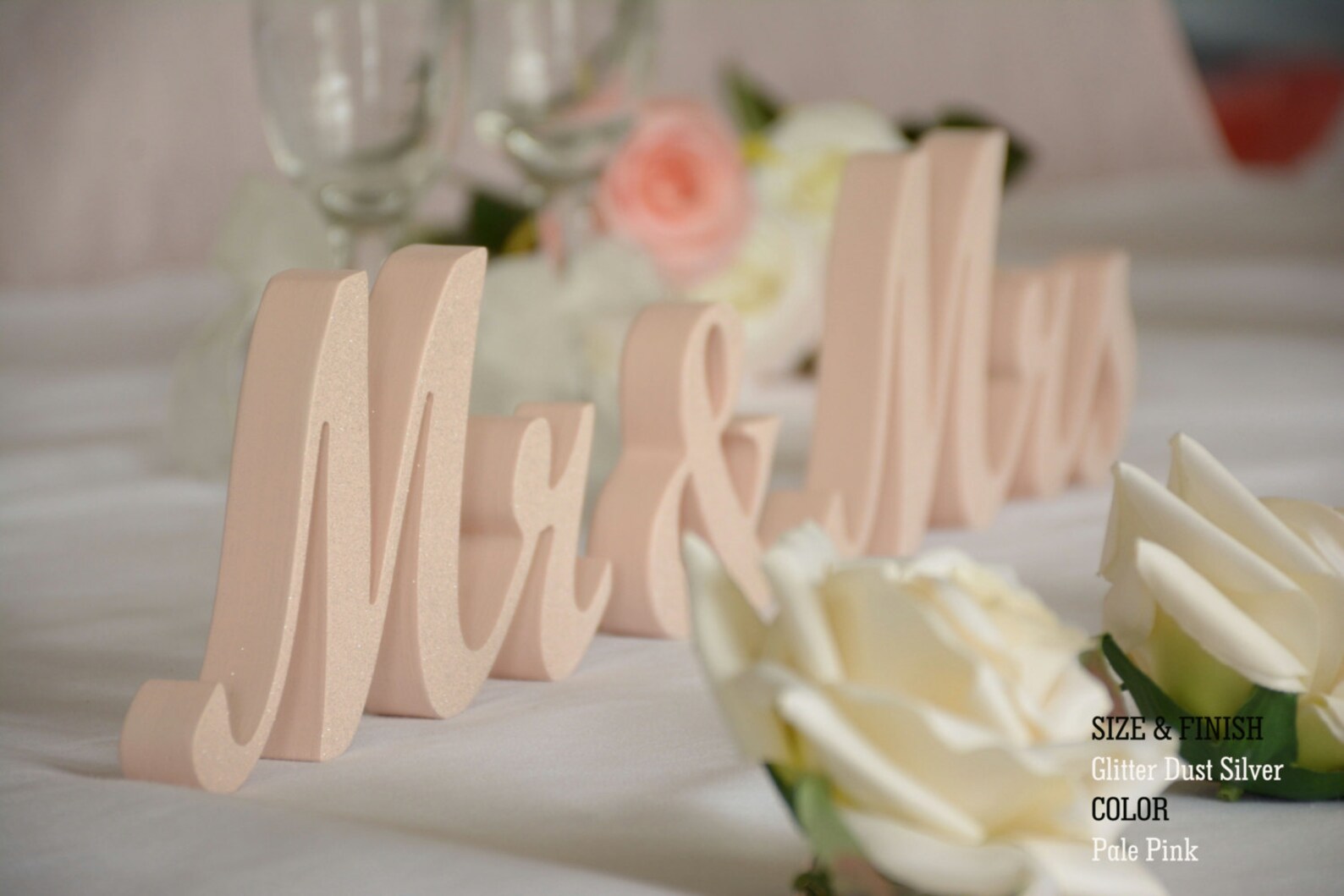 Navy Blue Wedding Decorations Centerpiece Glitter Sweet Etsy