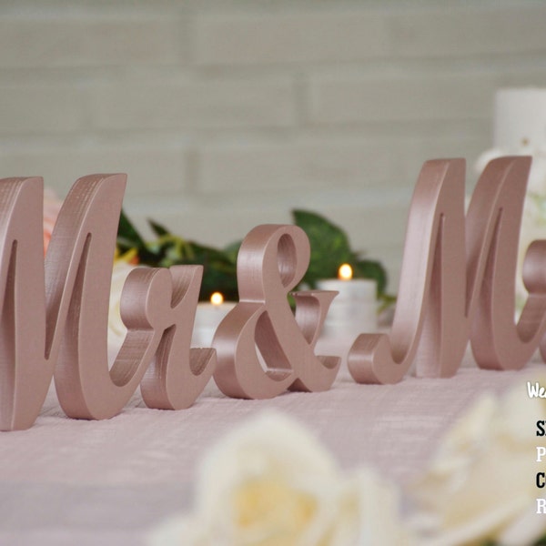 Rose Gold, Rose Gold Wedding Decorations, Rose Gold Sign, EXPRESS SHIPPING- 2-4 business days