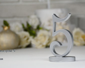 table numbers table numbers wedding table numbers wedding rustic table numbers gold table number gold table numbers TNF5-120-PAINTED