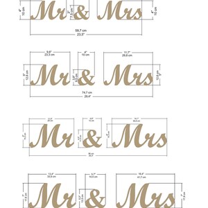 Champagne Glitter Mr and Mrs Wedding Signs, Mr & Mrs Wood Wedding Decoration, Glitter, Mr and Mrs Wedding Photo Prop, Glitter Mr and Mrs image 4