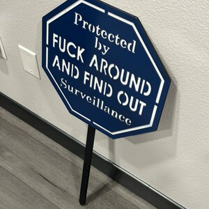 FAFO Yard Sign