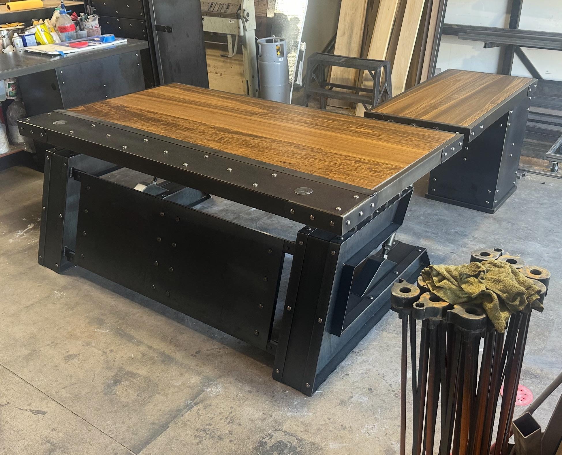 Helzer Executive Desk - Etsy