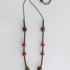 Mondrian Bead Necklace image 4