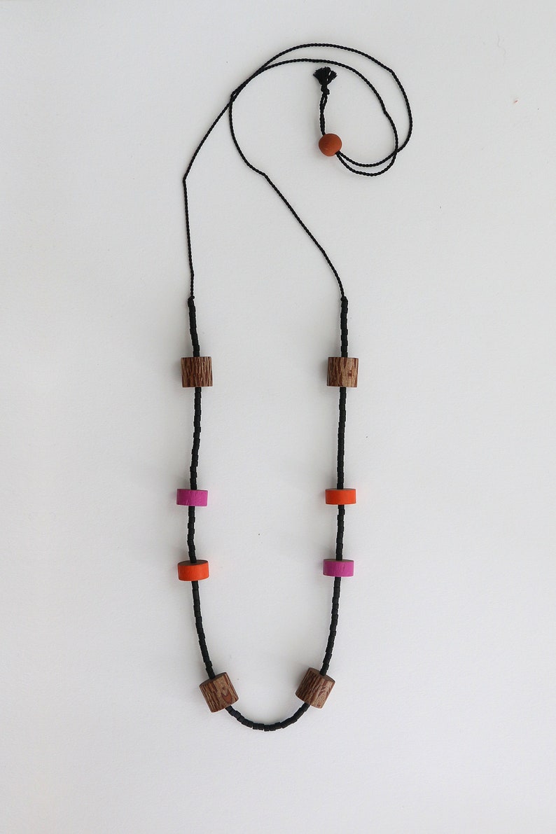 Mondrian Bead Necklace image 4