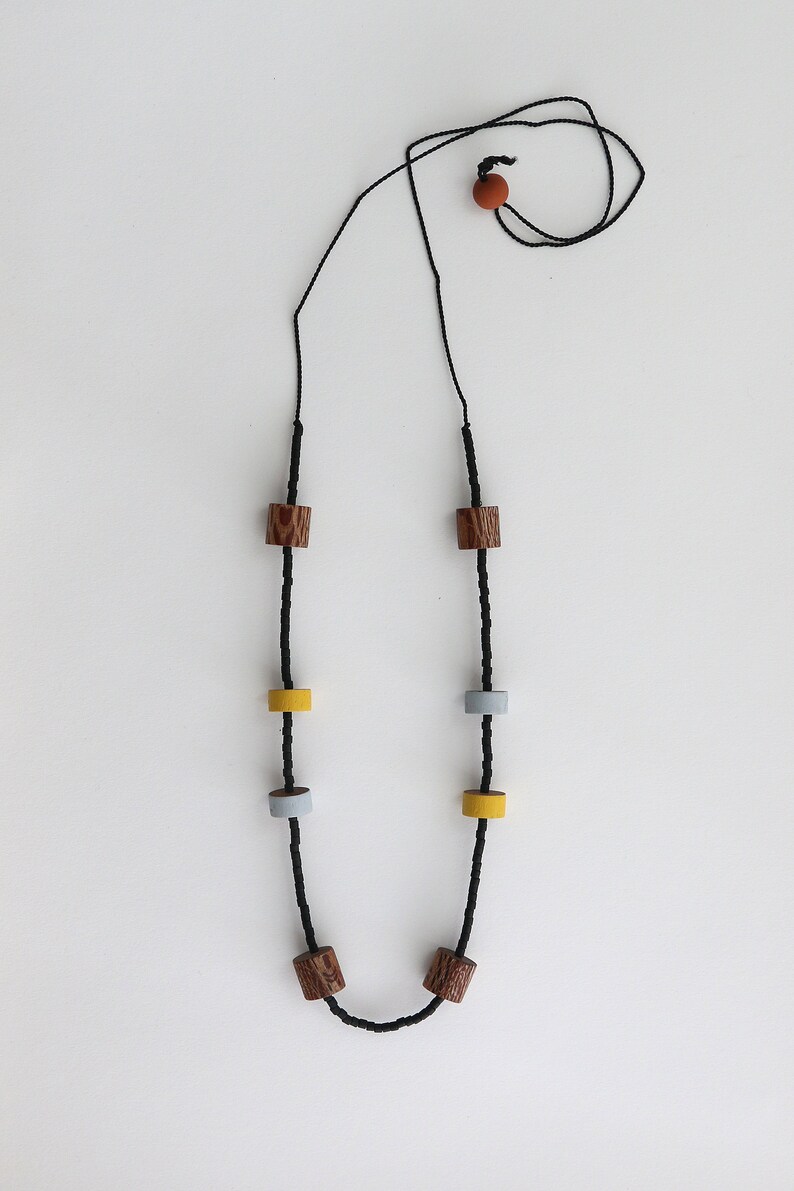 Mondrian Bead Necklace image 6