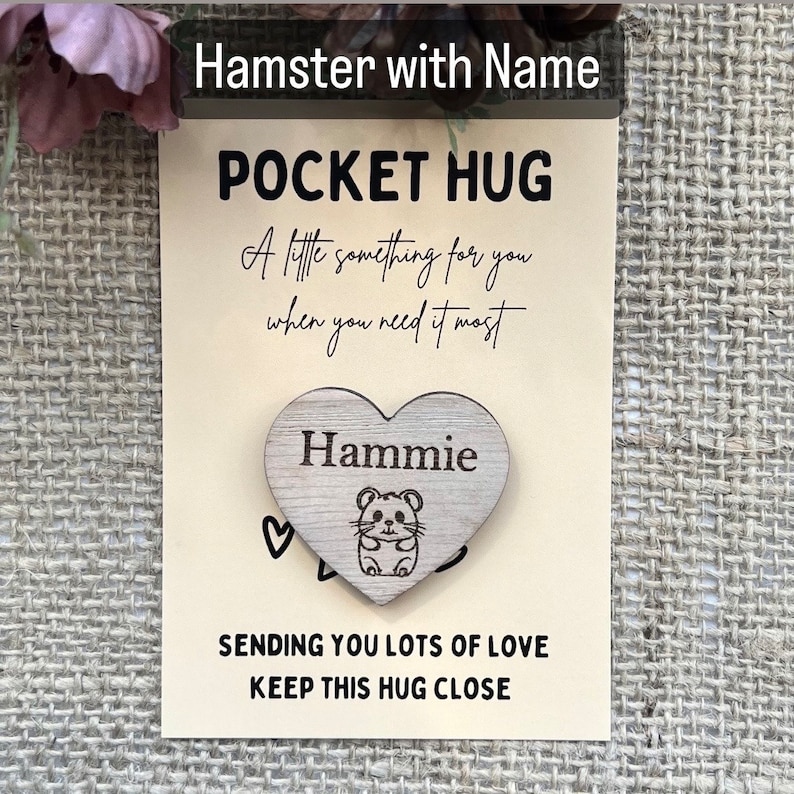 hamster with pets name