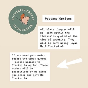 Faster delivery is available - Tracked 24 with Royal Mail. These orders are prioritised