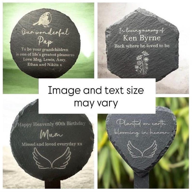 Image and text size may vary